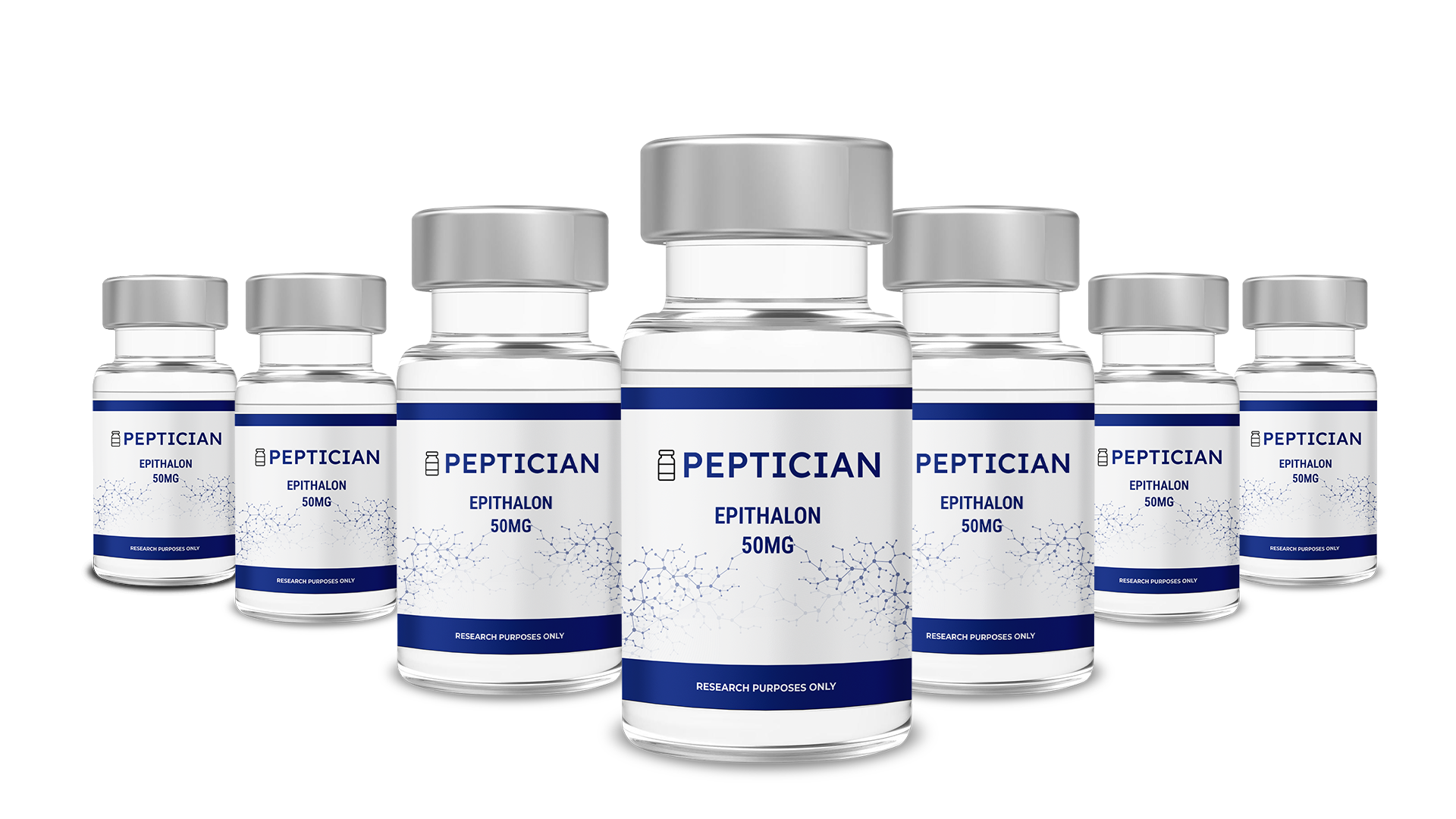 Epithalon 50mg - 10 vials - Peptician - The UK's Number 1 Supplier of Peptides, GLP-1's, GLP-3's and more